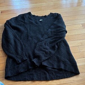 American Eagle Outfitters Charcoal Knit Sweater